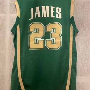 Lebron James High school Jersey Irish